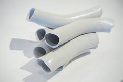 Contemporary Tubular Ceramic Sculpture by Studio Potter Warner Walcott