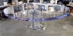 Astonishing Large Scale Charles Hollis Jones Contemporary Post Line Dining Table