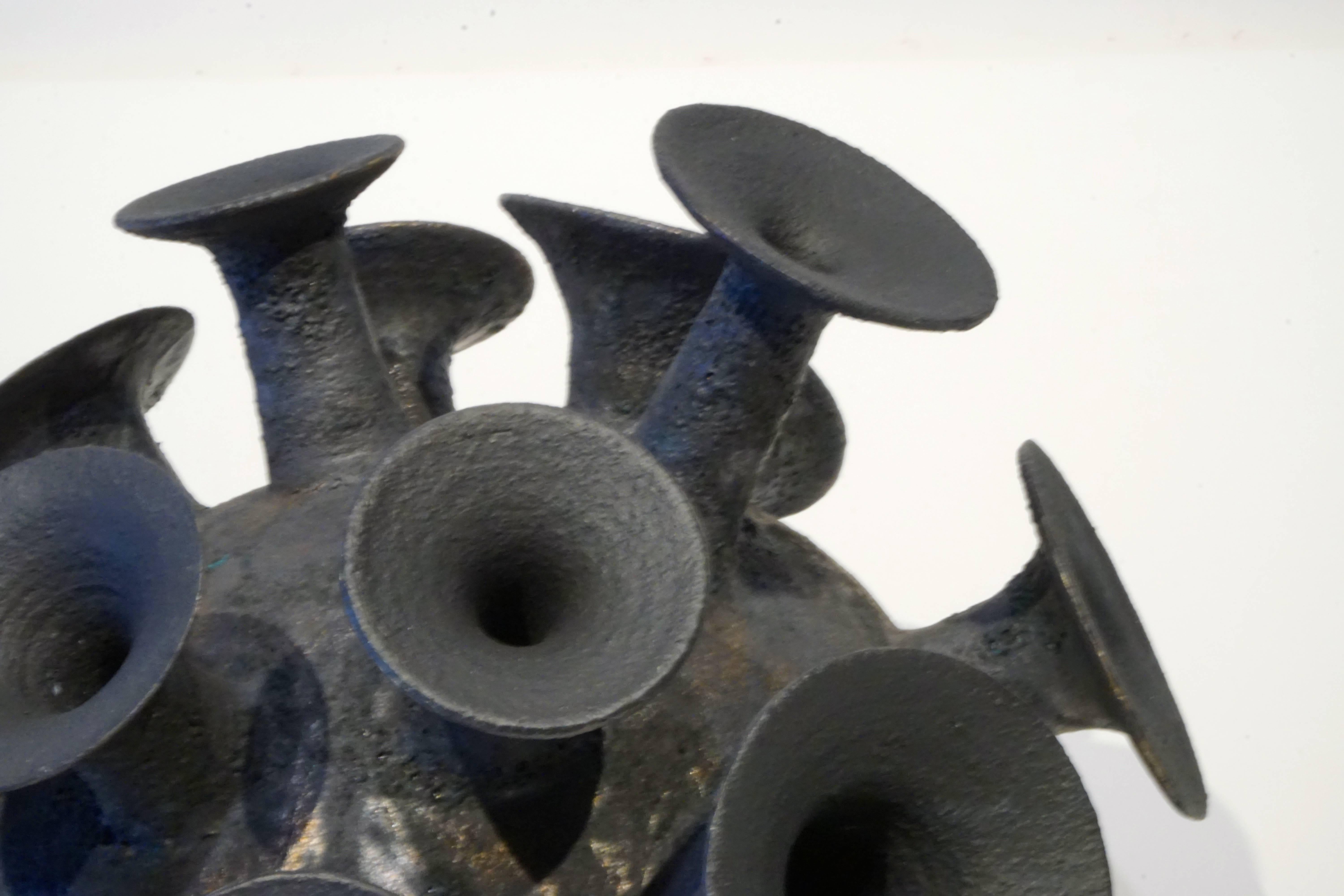 American Multi Spout Ceramic Vessel Sculpture by Studio Potter Jeremy Gercke, 2016