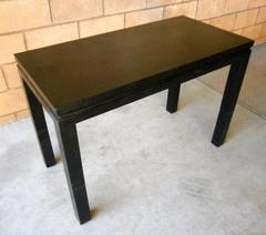 Chinese Parson Style Backgammon Table Designed by Karl Springer C. 1975