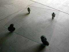 "Tavolo Con Ruote" Coffee Table Designed by Gae Aulenti for Fontana Arte