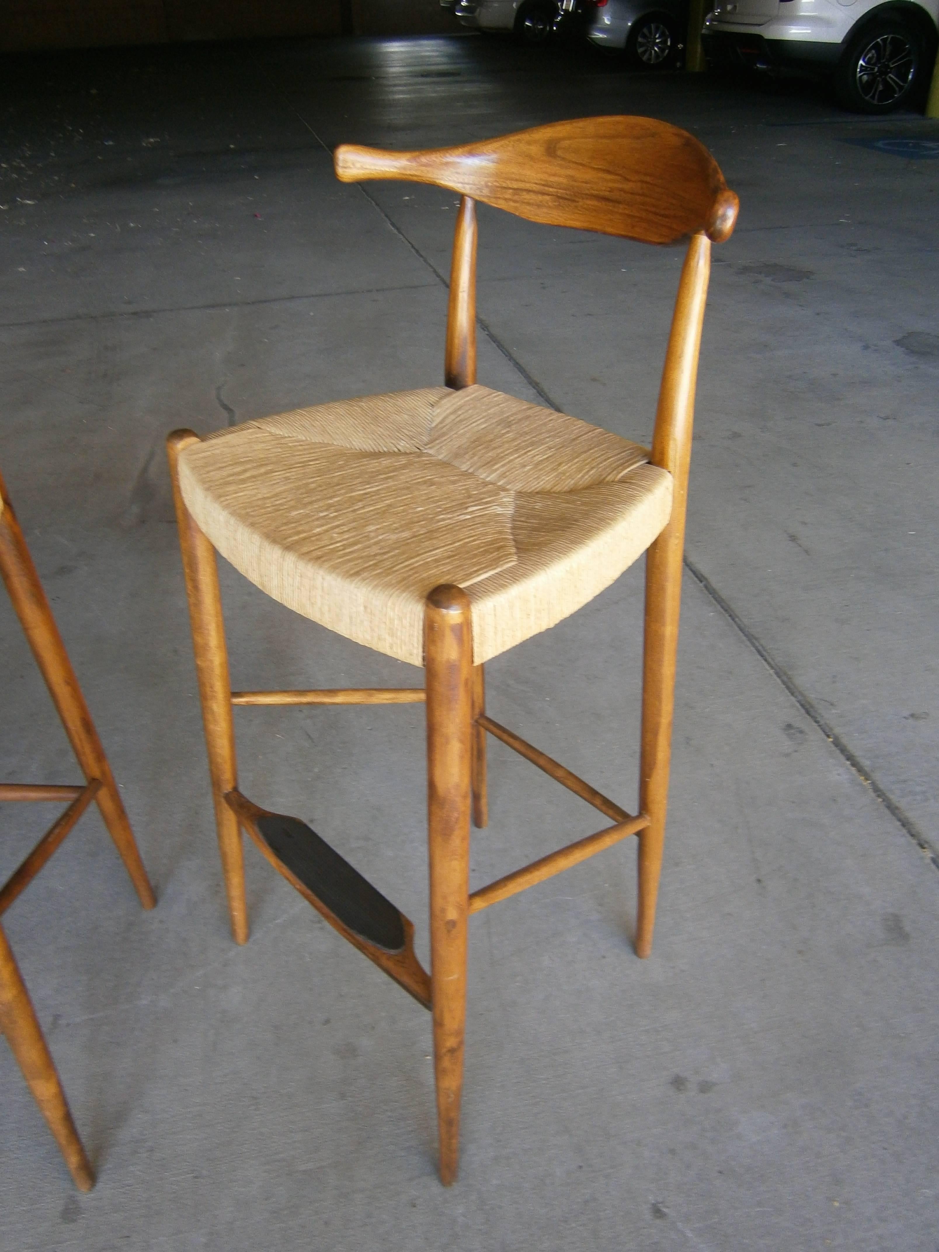 Set of 4 Danish Teakwood 