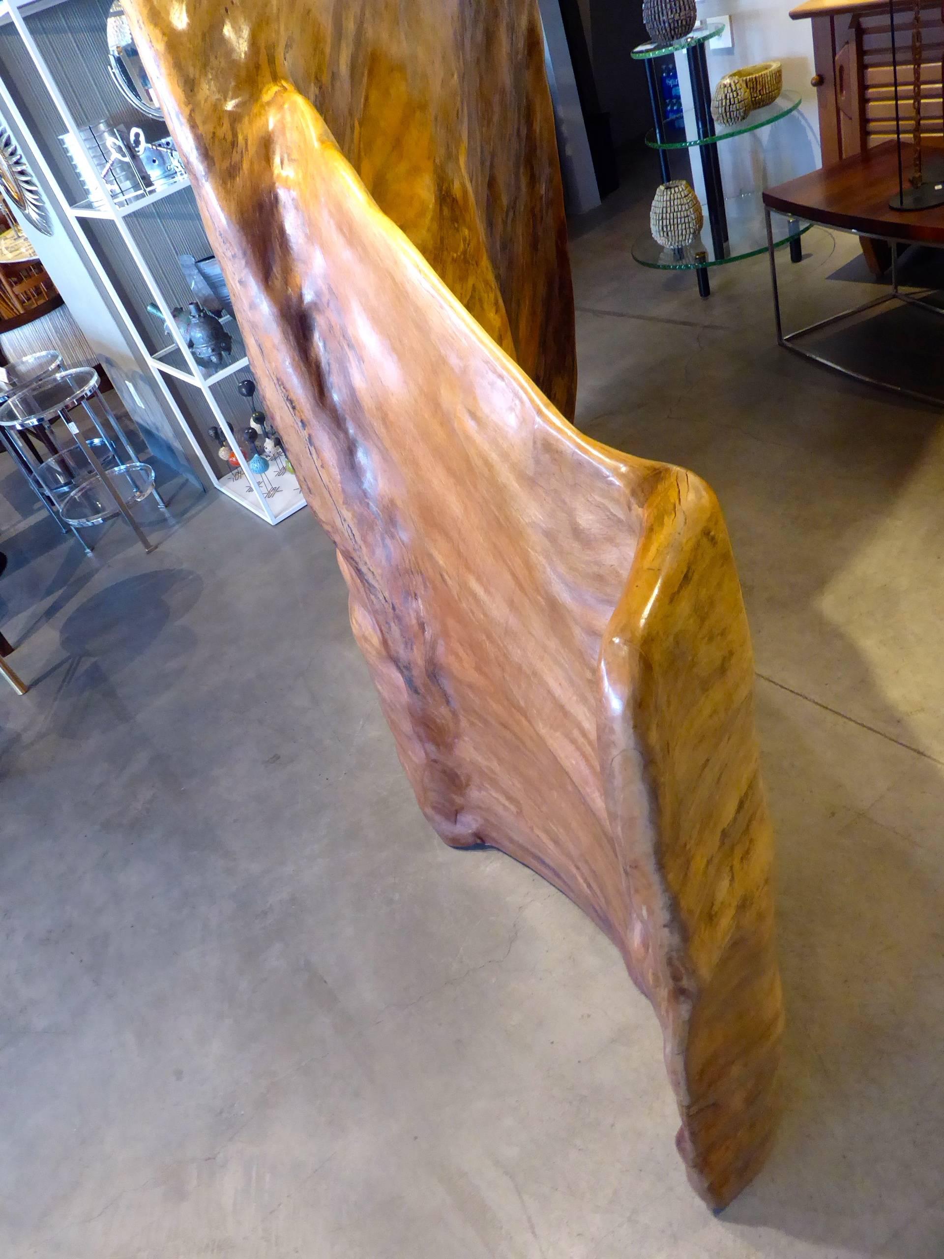 Monumental Vintage Root Wood Specimen as Freestanding Room Divider In Excellent Condition For Sale In Palm Springs, CA
