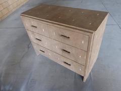 Art Deco Style Shagreen Covered Four-Drawer Chest by R & Y Augousti