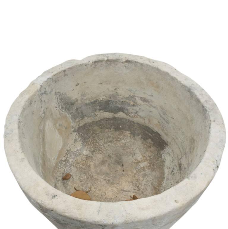 Indonesian Antique Stone Vessel In Good Condition In Culver City, CA