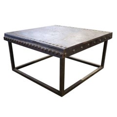 Vintage French Iron Table