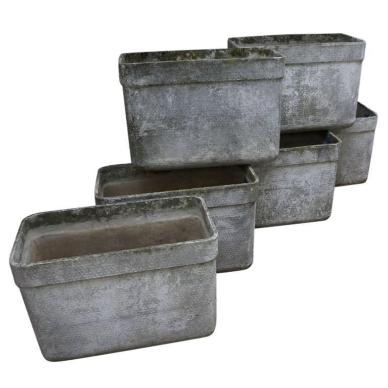 1960s European Cement Planters In Good Condition In Culver City, CA