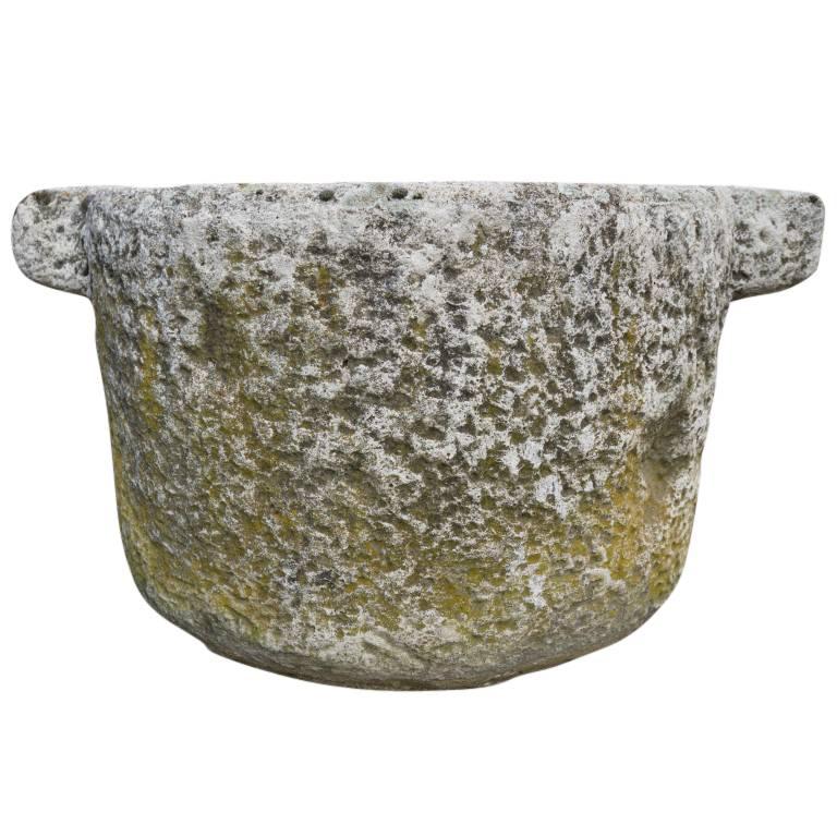 French Antique European Stone Vessel, circa 1890