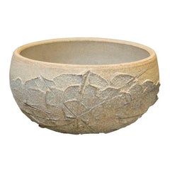 David Cressey Solar Pattern in Strange Clay and Odd Size John Follis Bowl