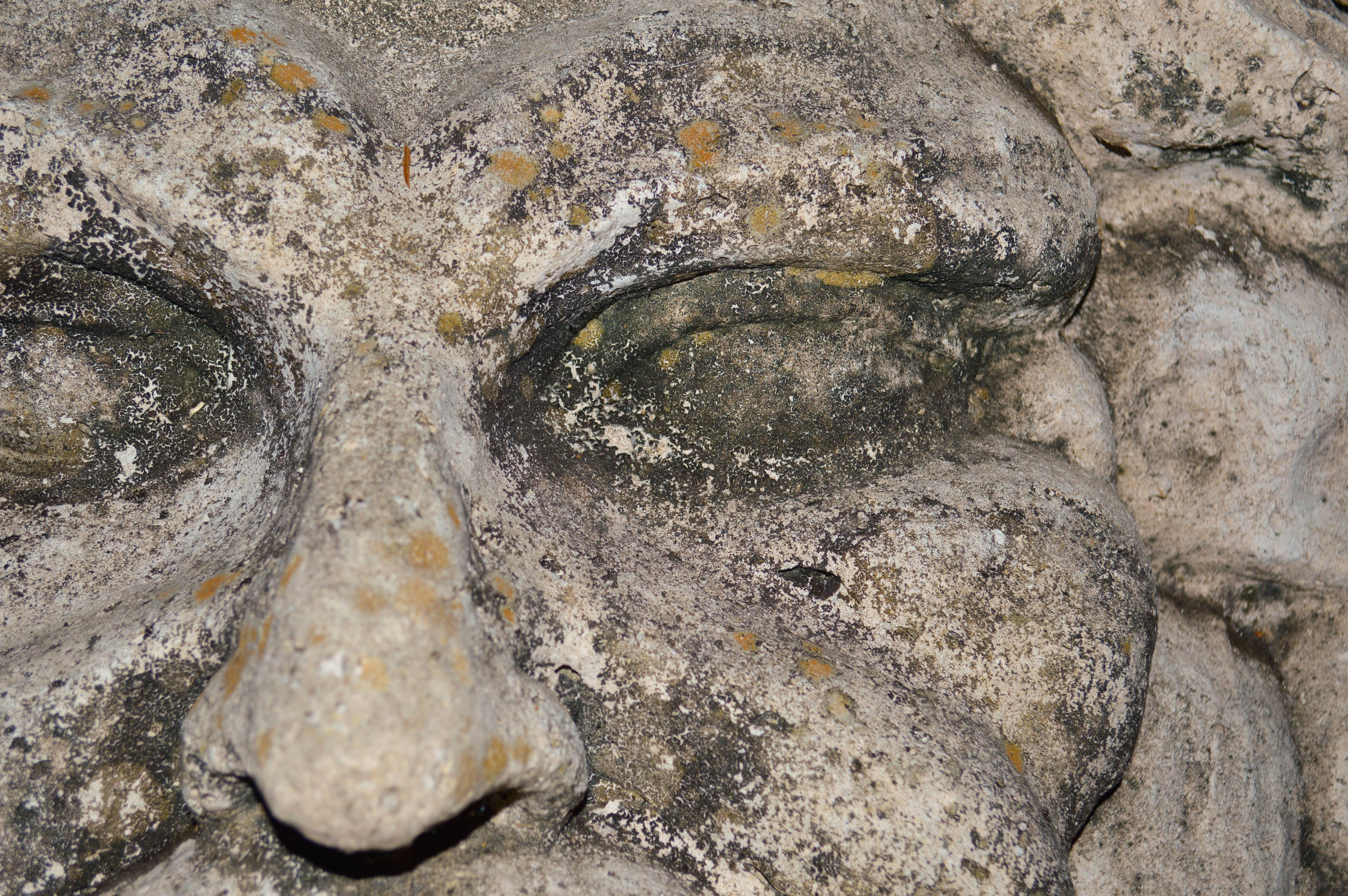 20th Century Cast Stone Mask Fountain of Neptune of the Sea