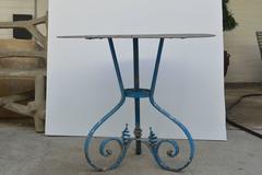 French Wrought Iron Garden Table
