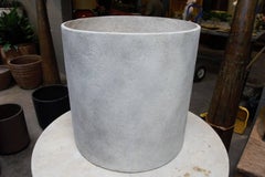 Mid-Century Modern Style Cast Composite Stone Planter