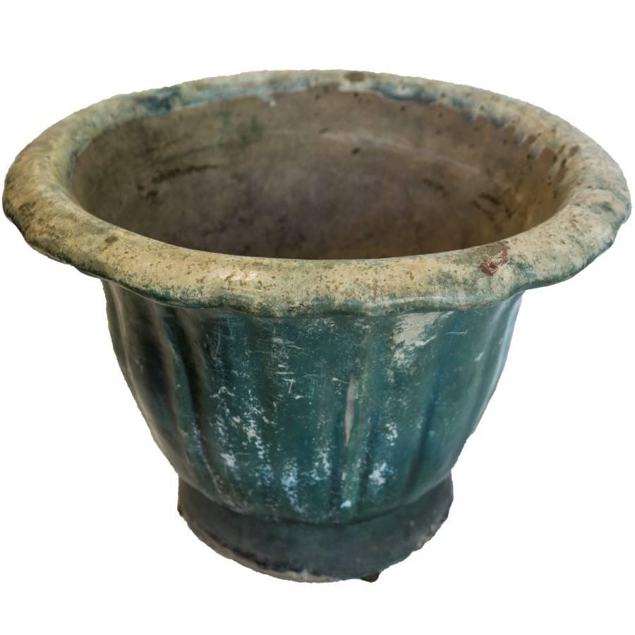 Antique Ceramic Planter For Sale 1