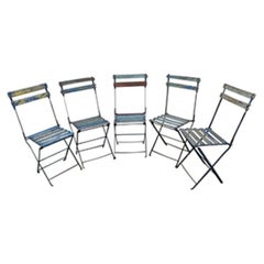 Antique French Folding Chairs