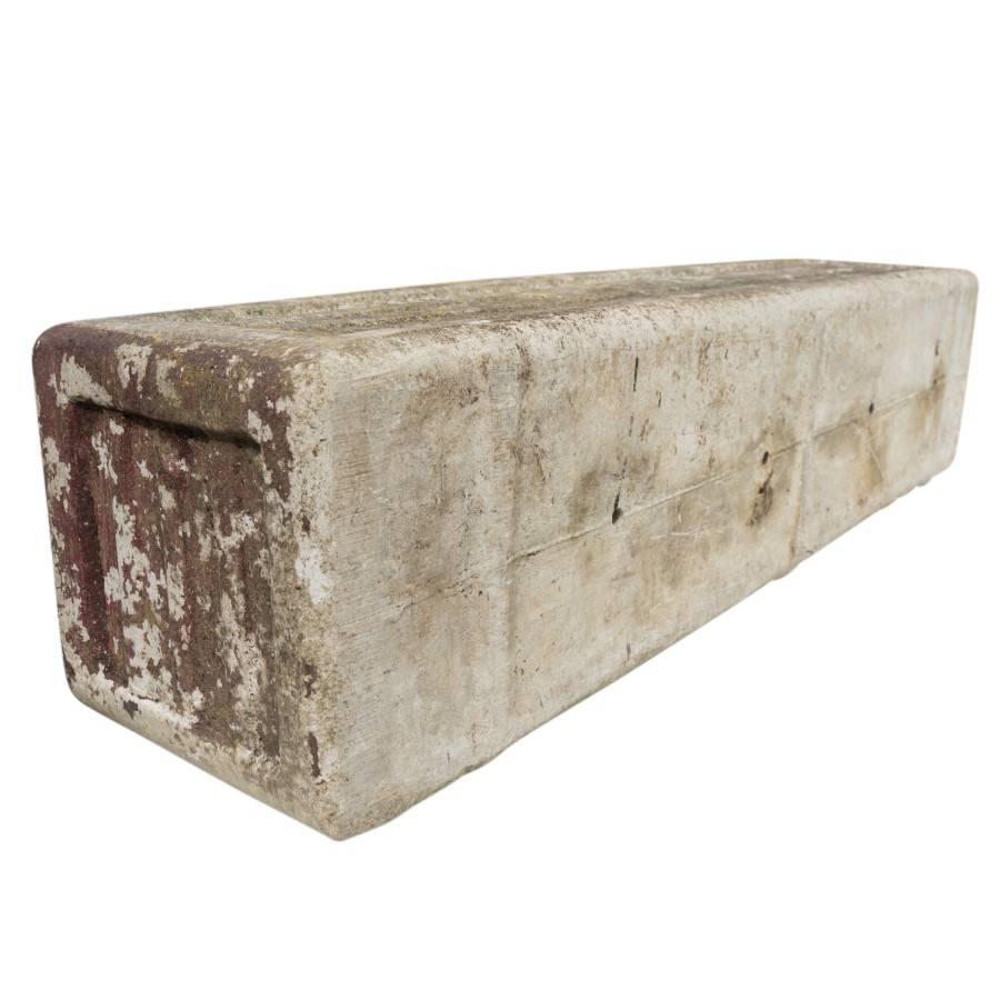 20th Century Modern French Fiber Cement Troughs For Sale