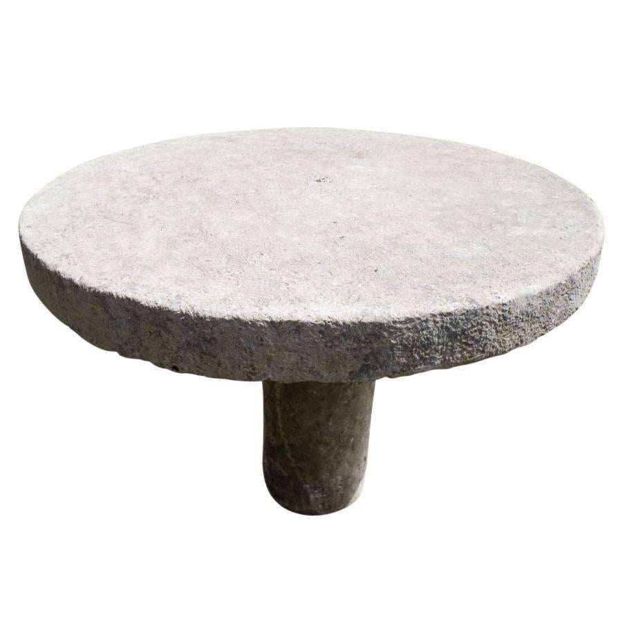 20th Century French Stone Garden Table