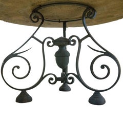 French Antique Garden Table