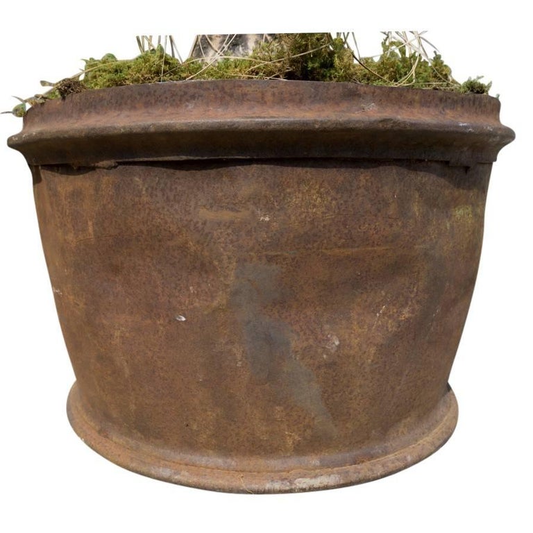 Handmade French Iron Container For Sale at 1stDibs