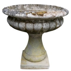 French Reconstituted Stone Planters, circa 1950