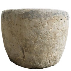 Antique Limestone Planter from Java, Indonesia, circa 1900