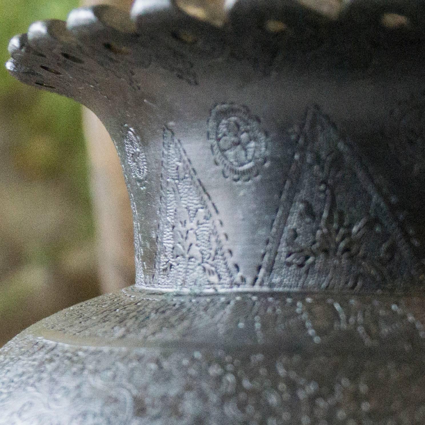 19th Century Indonesian Antique Vessel of Bronze 2