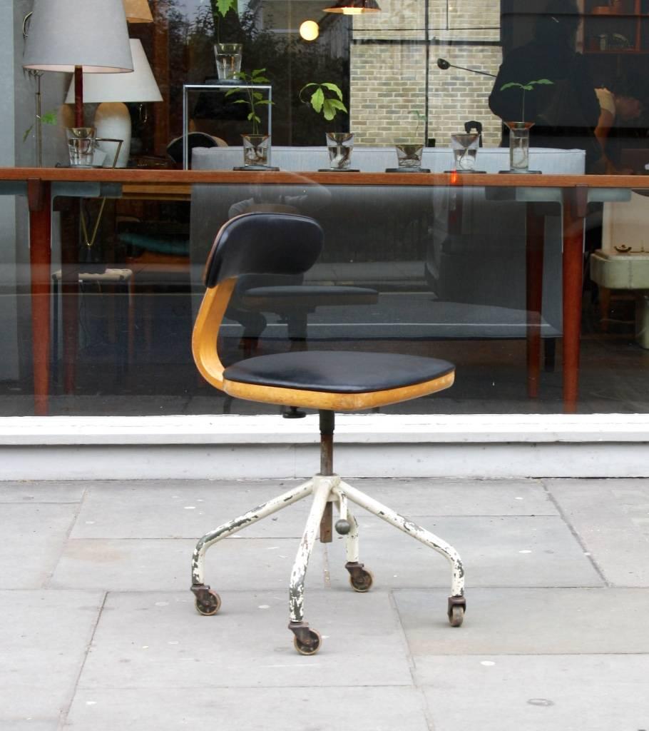 Swedish Industrial Desk Chair