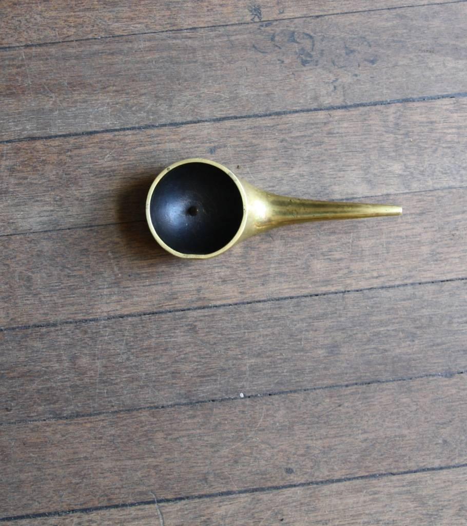 Mid-20th Century Carl Auböck Pipe Shaped Candle Holder
