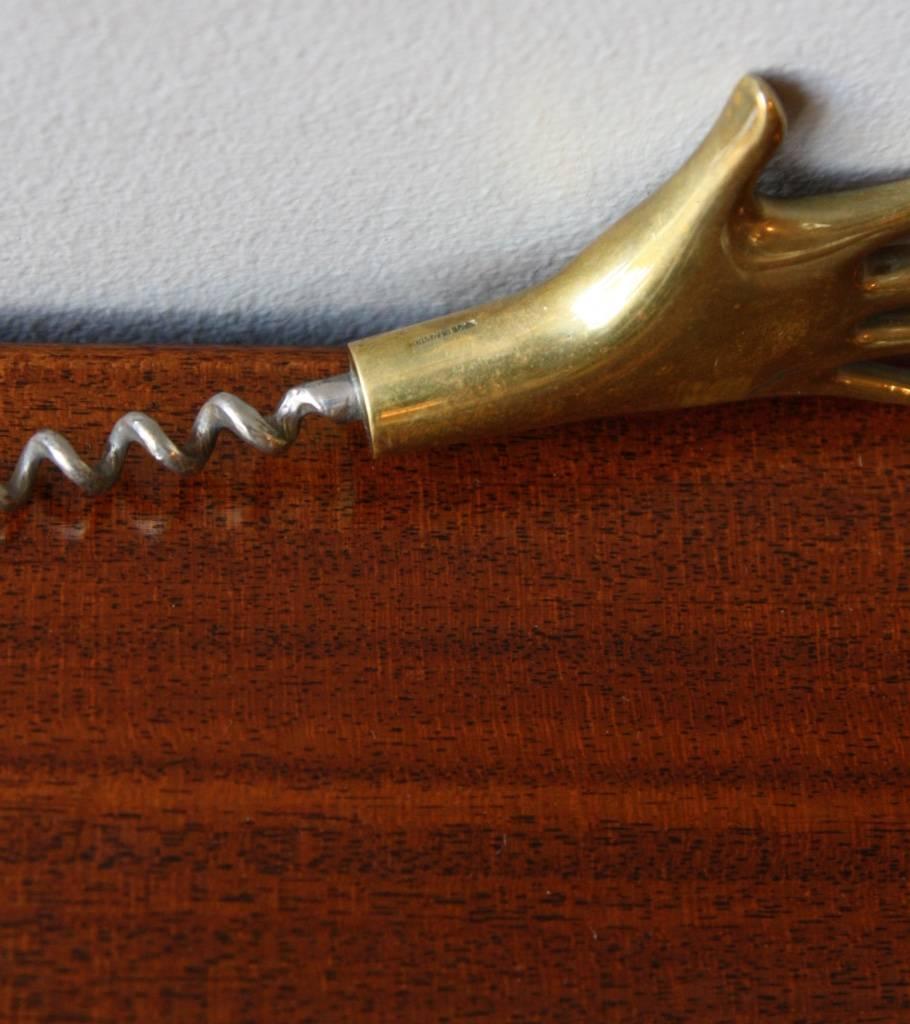 20th Century Carl Auböck Vintage Hand Corkscrew
