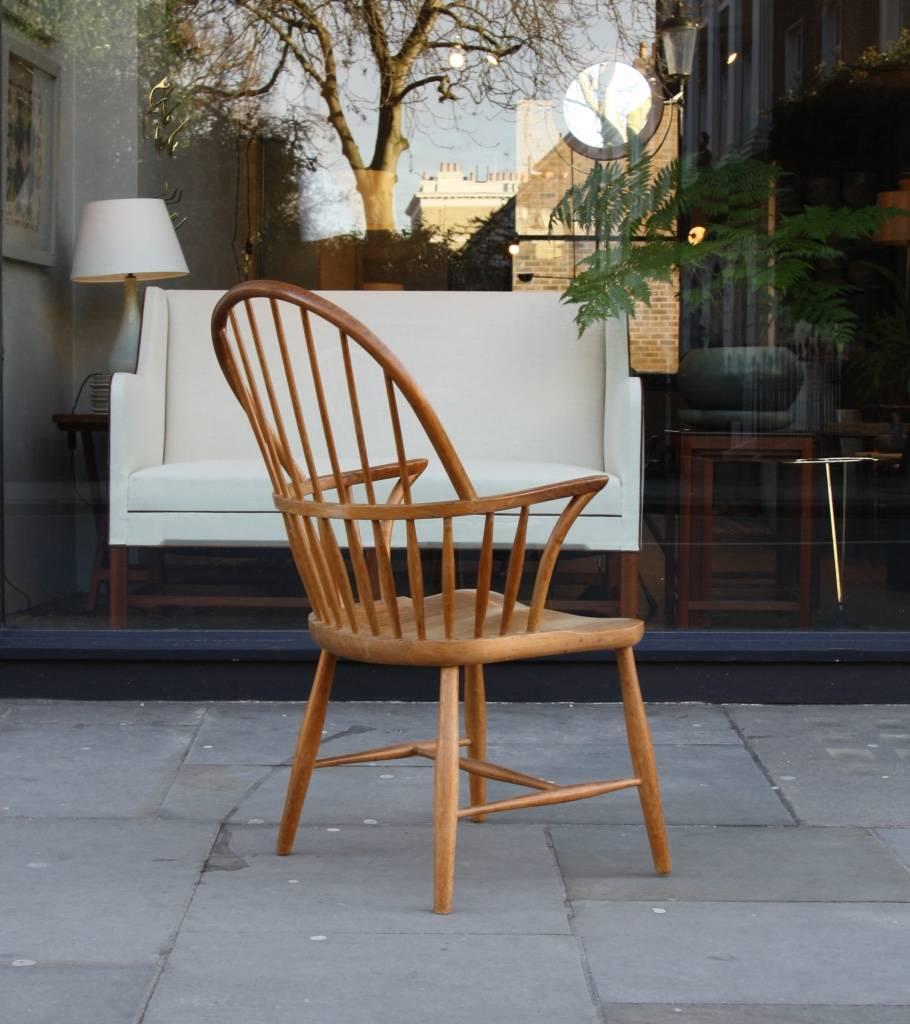 Frits Henningsen CH 18A Highback Chair In Excellent Condition In London, GB