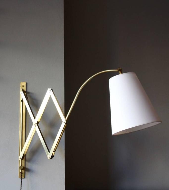 Large Concertina Wall Light at 1stDibs