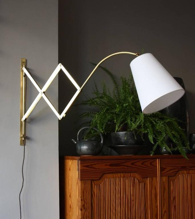 Large Concertina Wall Light at 1stdibs