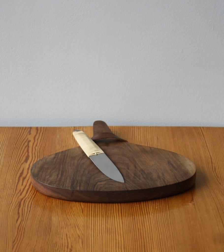 Austrian Carl Auböck Cutting Board and Knife