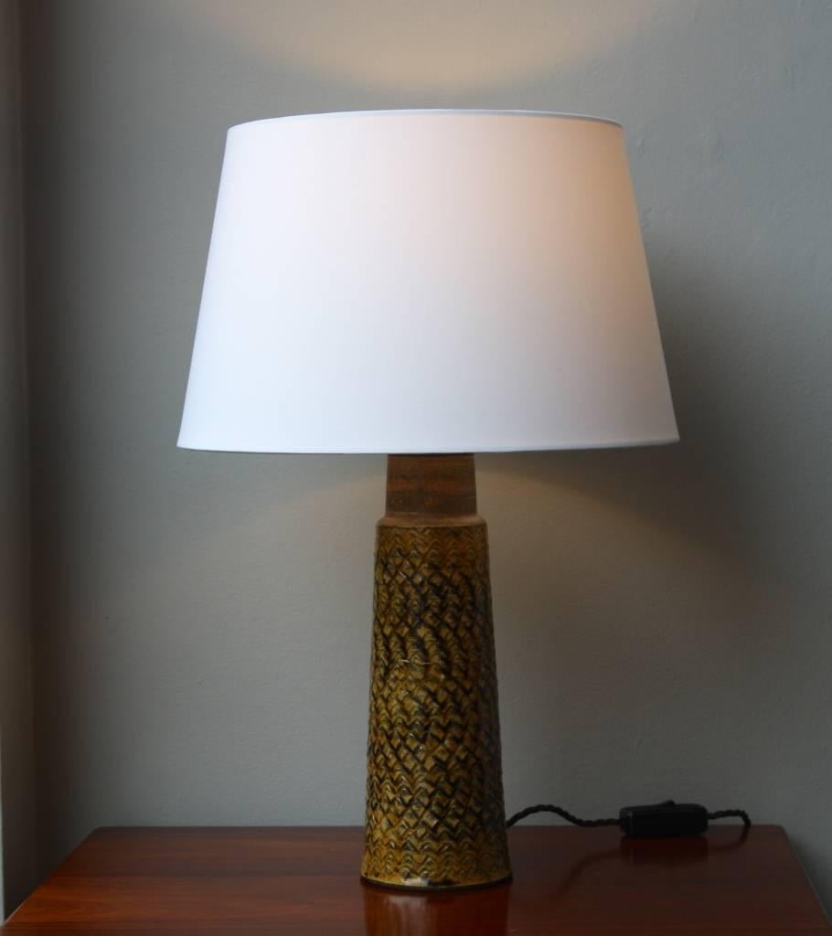 Kähler Stoneware Table Lamp #2 In Excellent Condition In London, GB