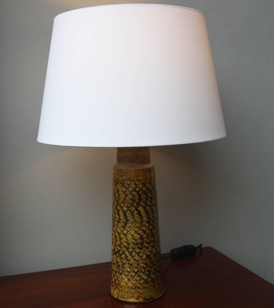 Mid-20th Century Kähler Stoneware Table Lamp #2
