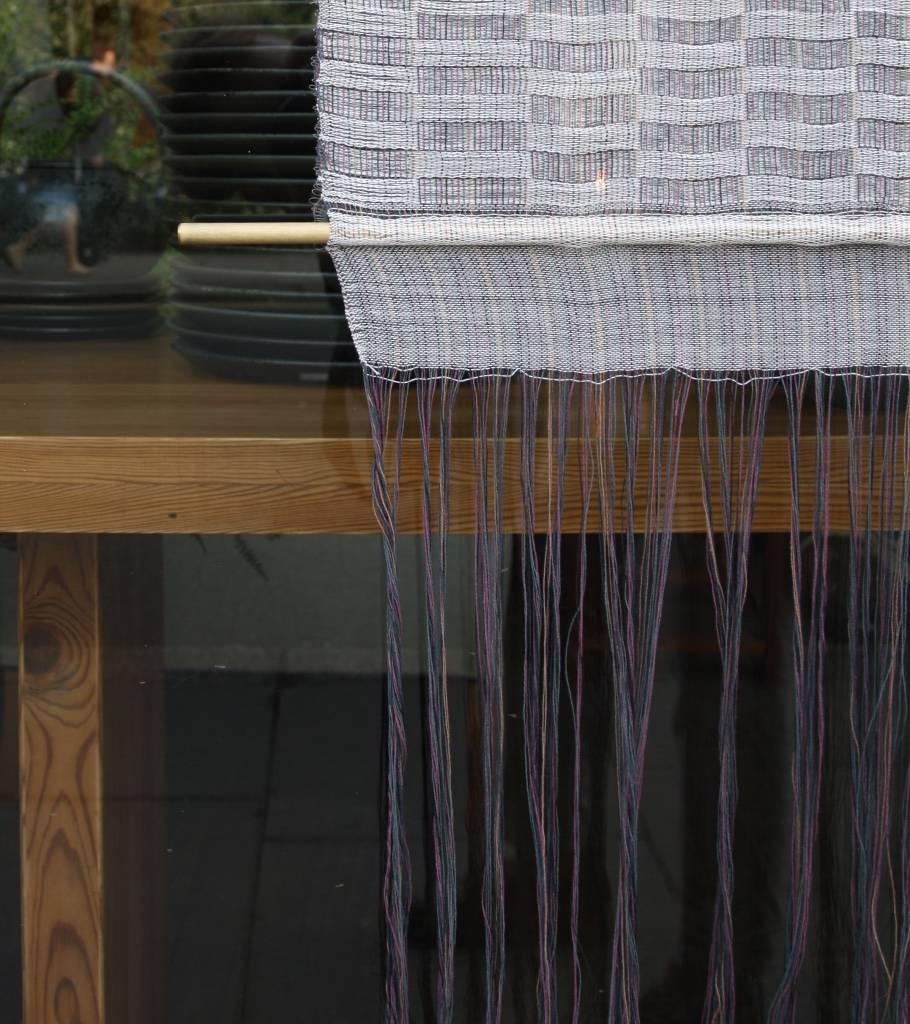 Cotton Joanna Louca Hand-Woven Textile #1 For Sale