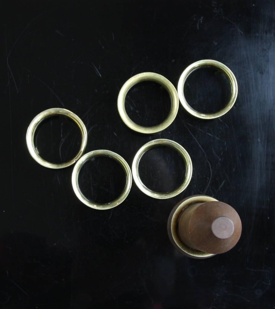 Mid-20th Century Set of Six Egg Cups by Carl Auböck