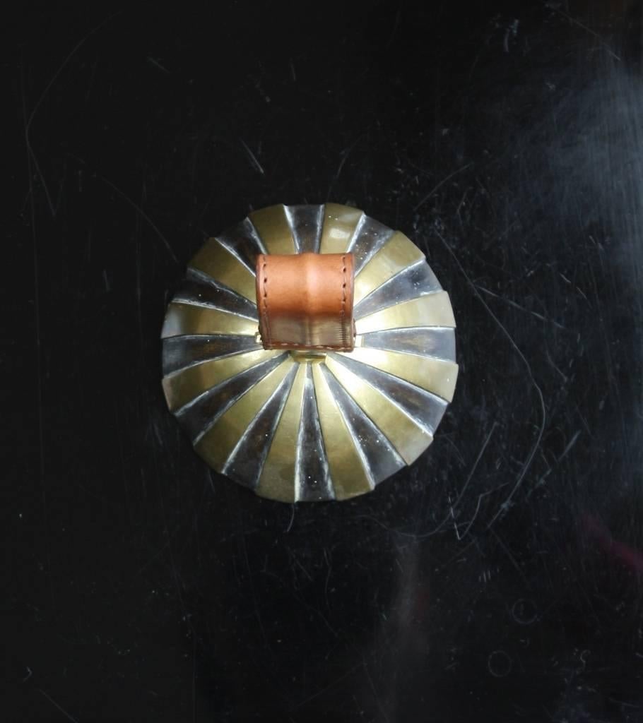 Danish Carl Auböck Brass Striped Bell
