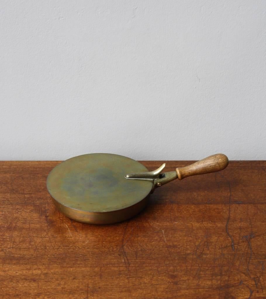 brass ashtray with lid