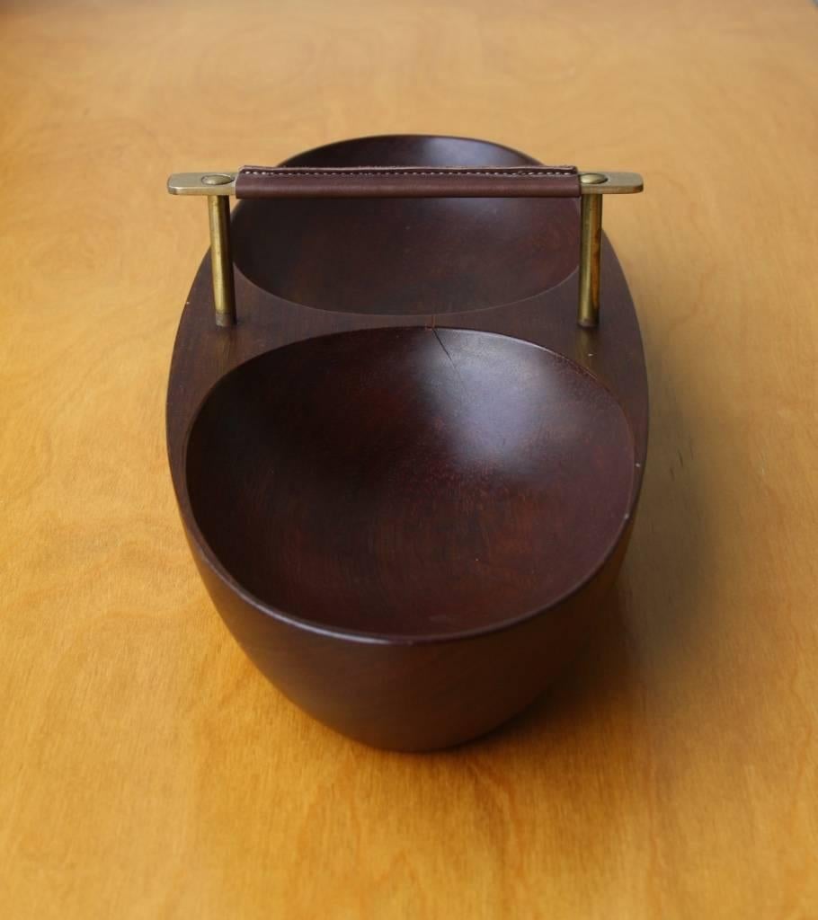 Brass Nut Bowl by Carl Auböck