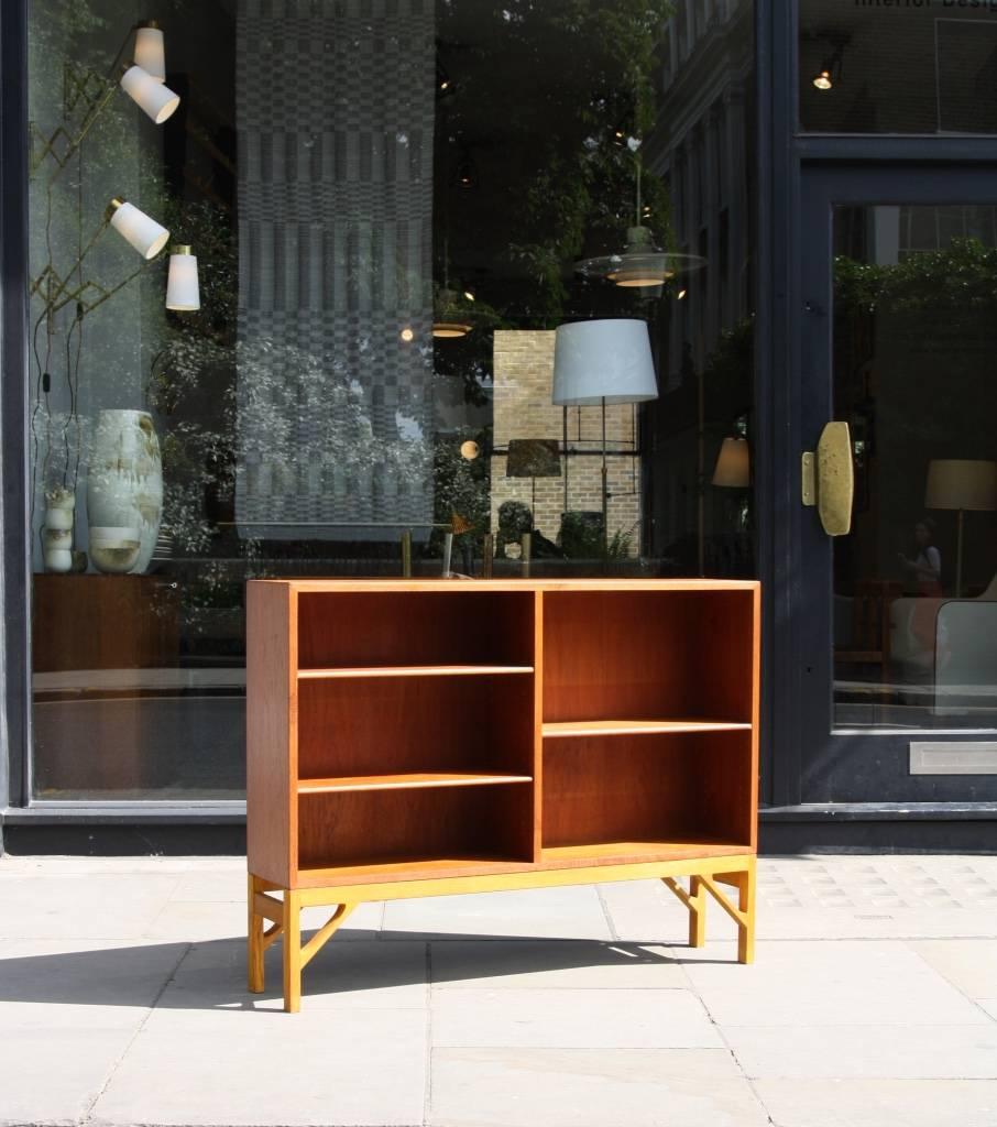 Danish Børge Mogensen Oak and Teak Bookcase