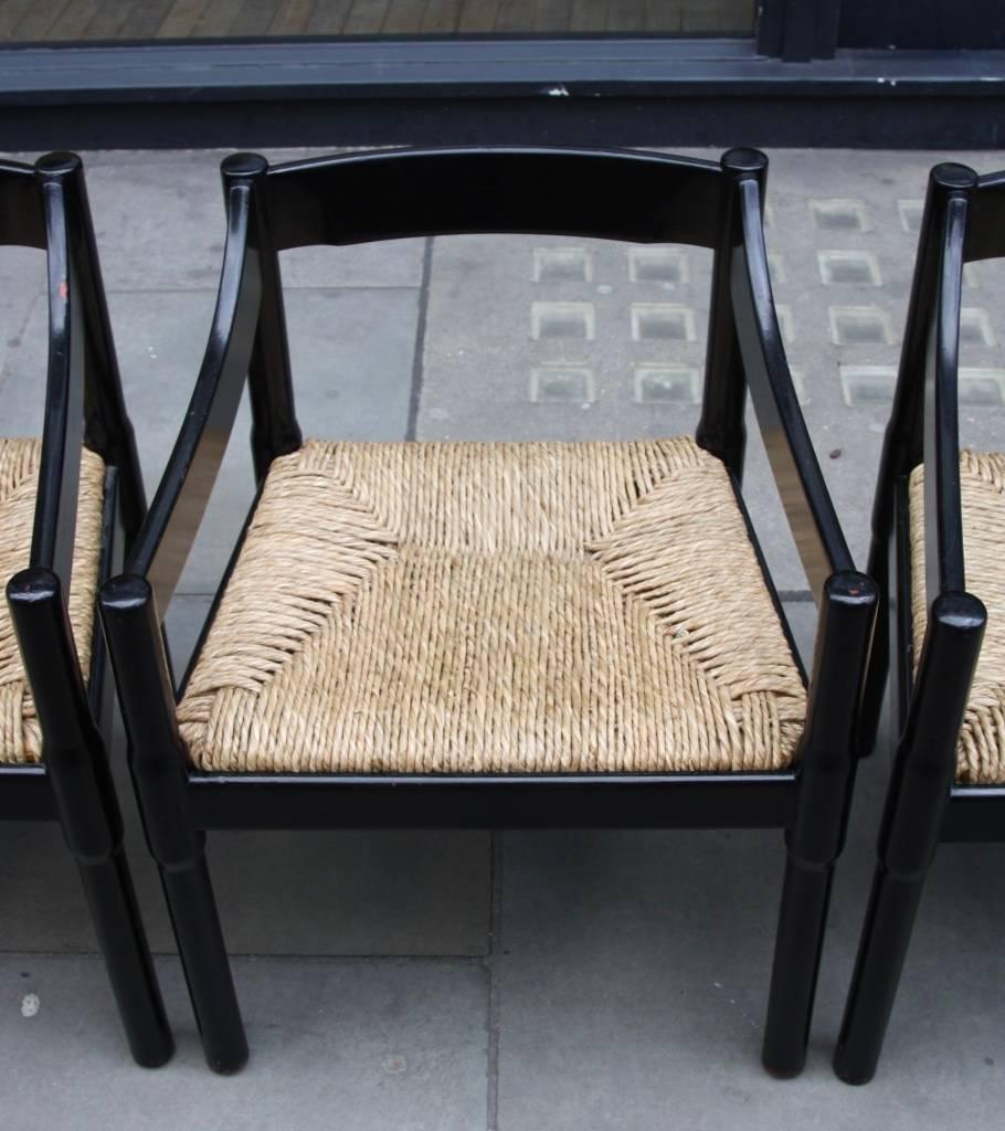 Set of Six Carimate Chairs In Good Condition In London, GB