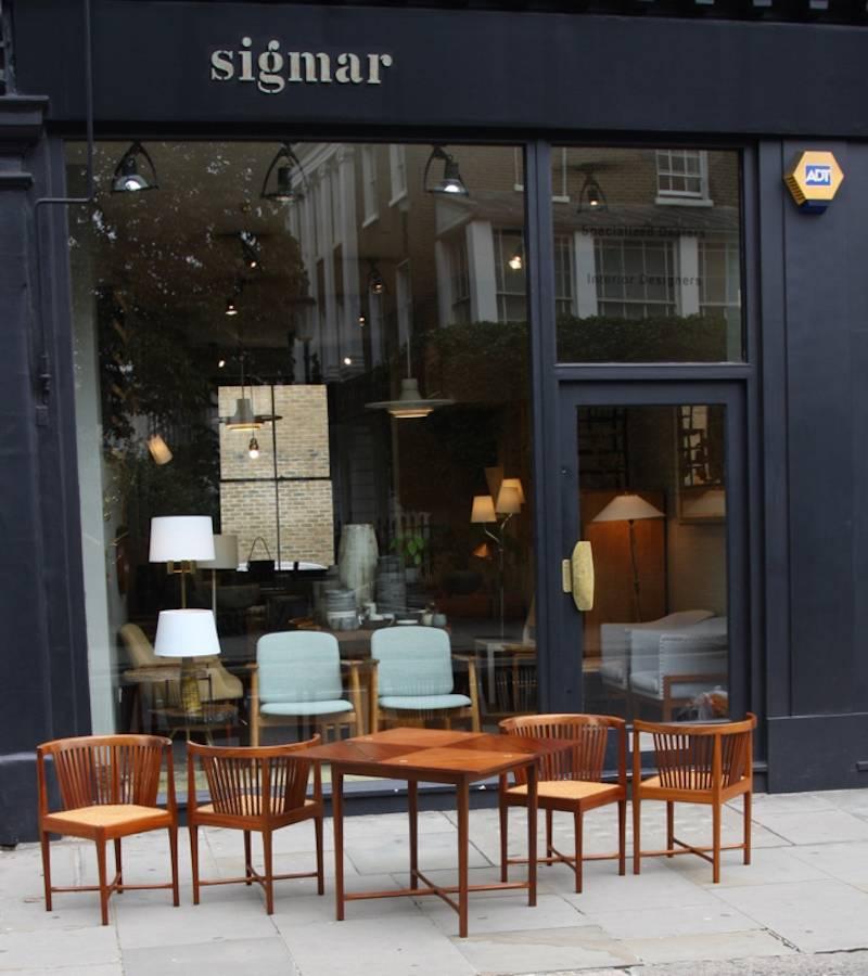 wood card table and chairs