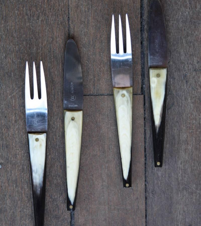 Carl Auböck Set of Two Forks & Knives #1 3