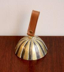 Carl Auböck Brass Striped Bell