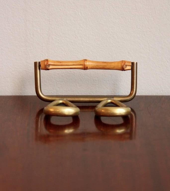 Carl Aubock Double Pipe Holder at 1stDibs