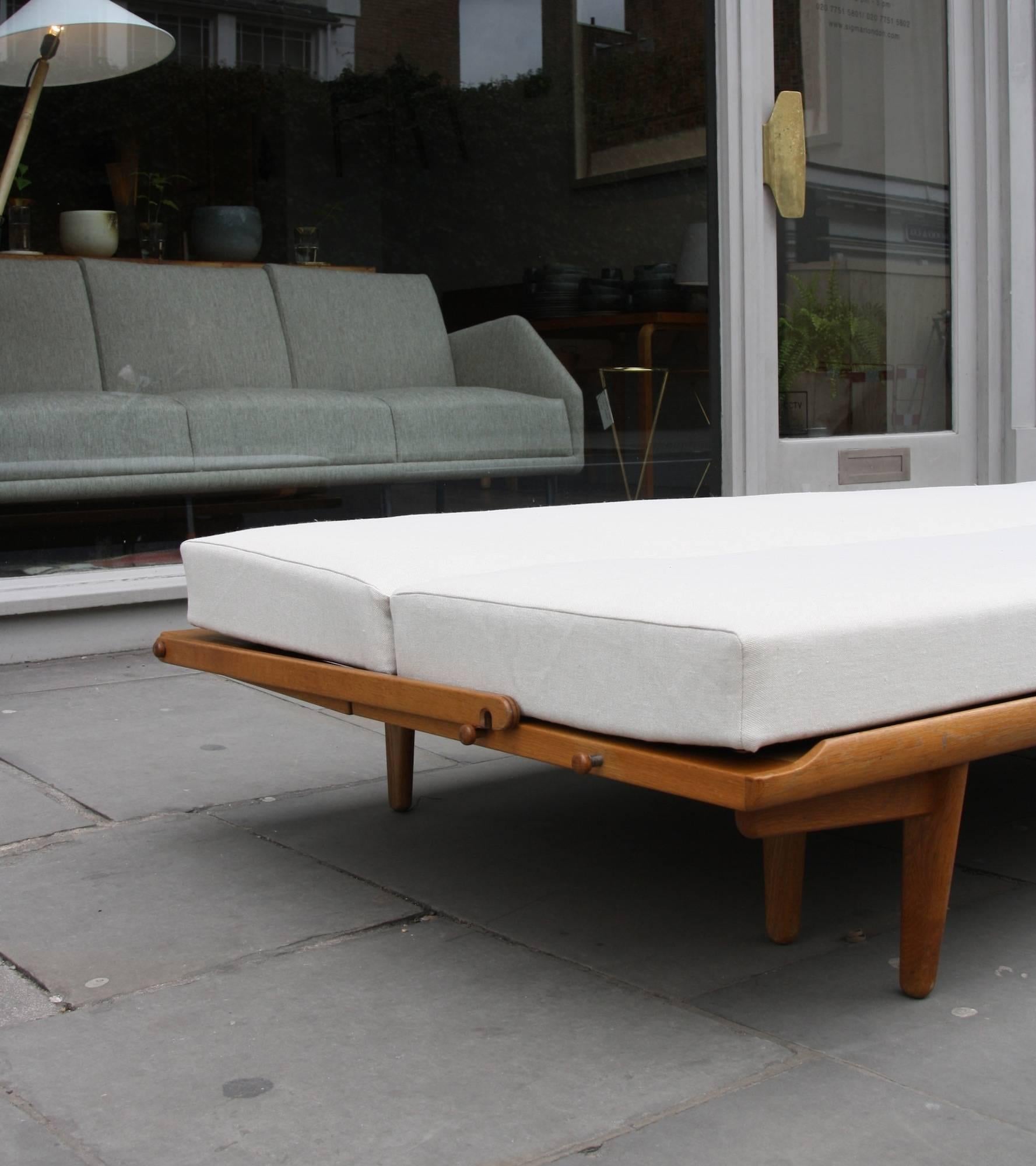 Poul Volther Oak Sofa or Sofa Bed In Excellent Condition In London, GB