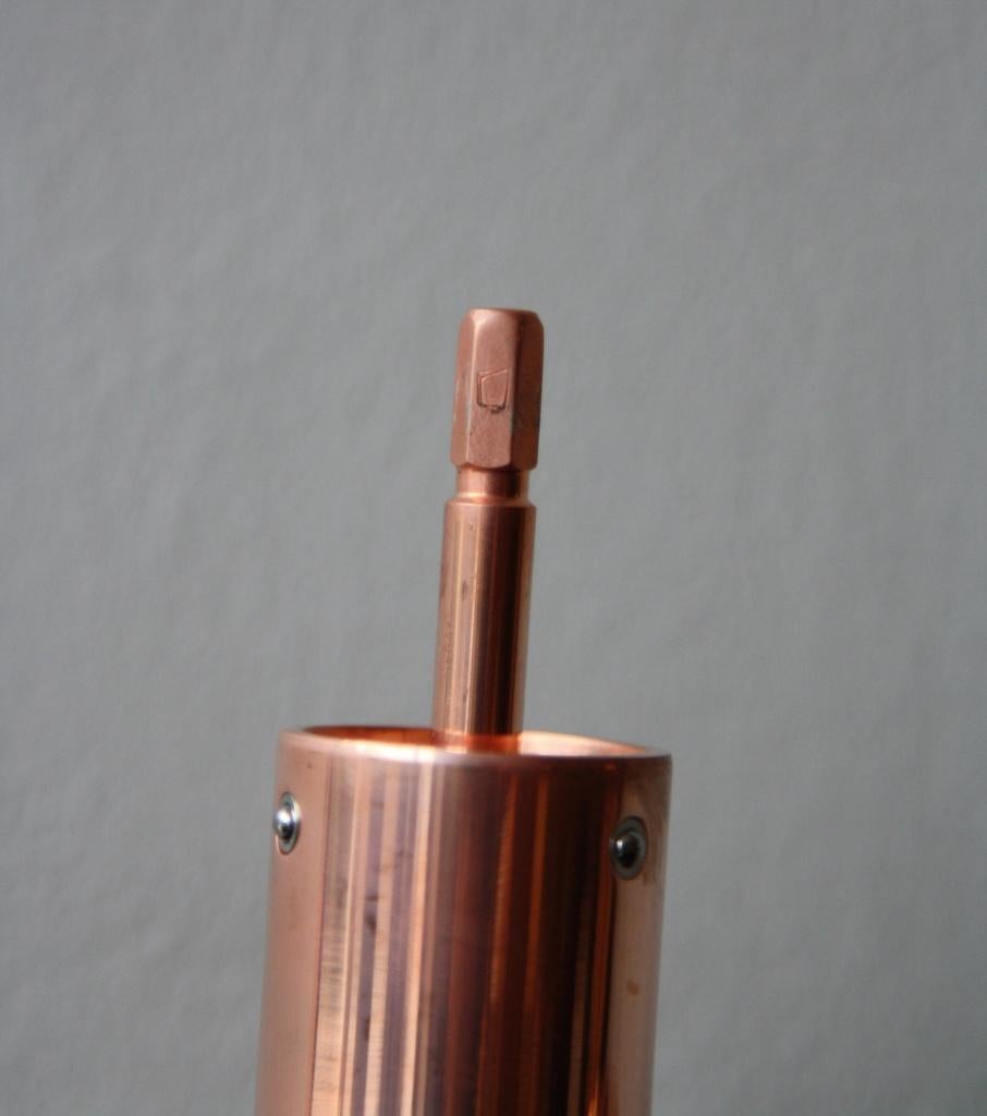 Contemporary Italic Mill - Copper / Michael Anastassiades x Werkstätte Carl Auböck For Sale
