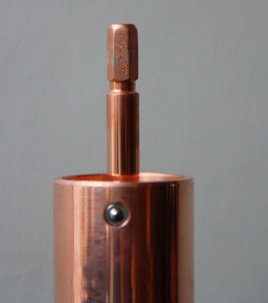 Italic Mill - Copper / Michael Anastassiades x Werkstätte Carl Auböck In New Condition For Sale In London, GB