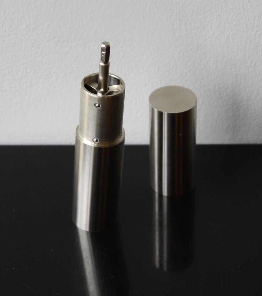 Italic Mill - Matt Nickel Plated /Michael Anastassiades x Werkstätte Carl Auböck For Sale 1