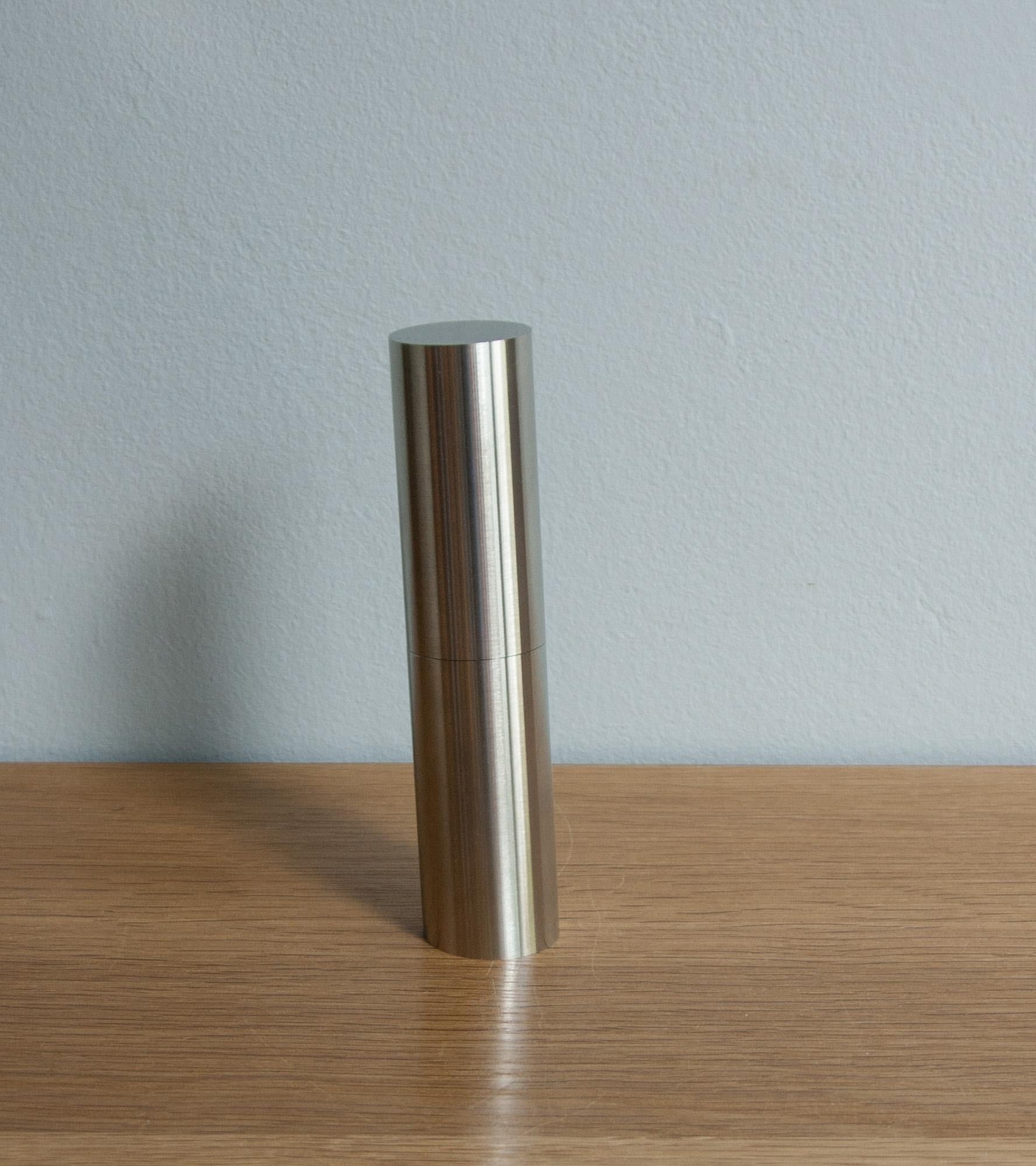 Austrian Italic Mill - Matt Nickel Plated /Michael Anastassiades x Werkstätte Carl Auböck For Sale